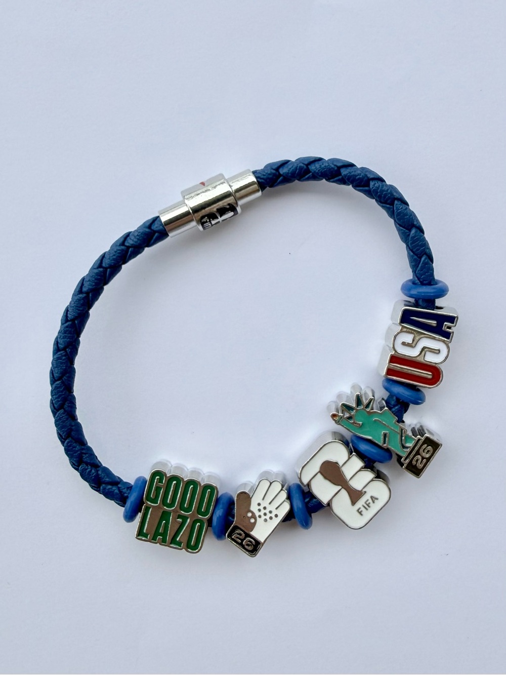 FIFA World Cup 2026 USA NYC Exclusive Charm Fan Band Bracelet Bank of America